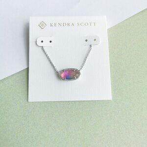 Kendra Scott Elisa Watercolor Necklace - Silver